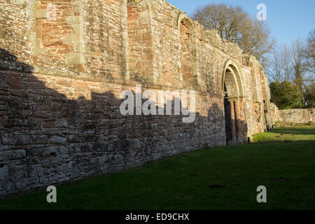 White Ladies Priory Foto Stock