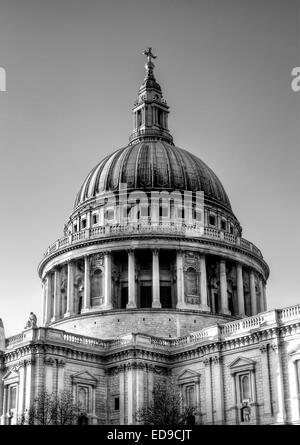 La Cattedrale di St Paul, Londra, situato nel cuore della città di Londra Foto Stock
