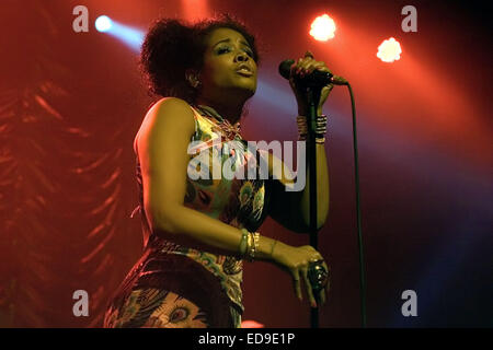 Glastonbury Festival 2014 - Prestazioni - Day 5 - Kelis con: Kelis,Kelis Rogers dove: Glasgow, Scotland, Regno Unito quando: 30 Giu 2014 Foto Stock