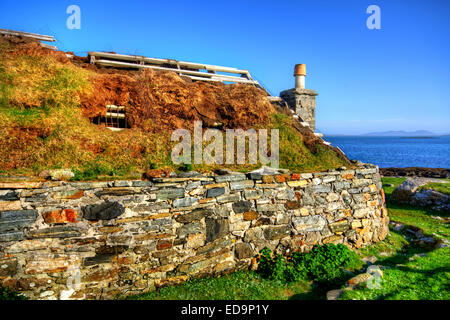 Berneray, Ebridi Esterne, Scozia Foto Stock