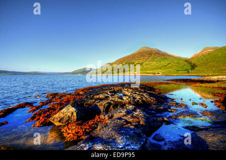 Loch na Keal sull'Isle of Mull, Scozia Foto Stock