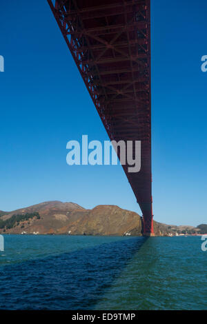 Golden Gate bridge in San Francisco CA Foto Stock