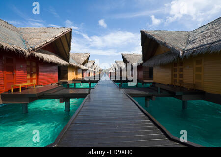 Ocean Villa a Adaaran 'Select' Hudhuran da Fushi Resort North Male Atoll - Maledives Foto Stock