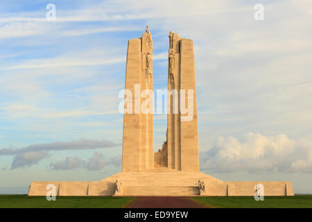 La Canadian National Vimy Ridge Memorial in Francia Foto Stock