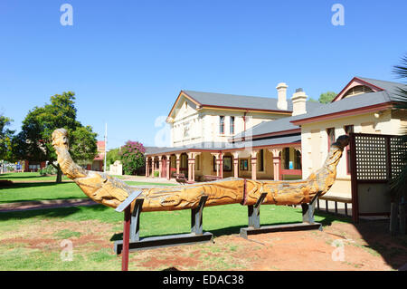 Court House Edificio, Argent Street, Broken Hill, Nuovo Galles del Sud, NSW, Australia Foto Stock