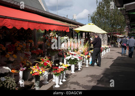 Mercato Centrale, Riga; Lettonia Foto Stock