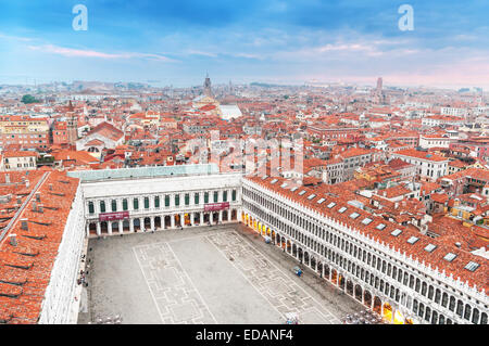 La città di Venezia, Italia. Foto Stock