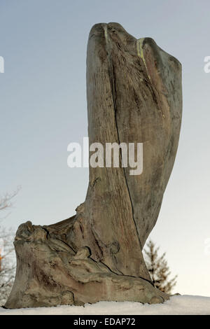 La forma d'onda dell'età. Einar Jonsson (11 maggio 1874 - 18 ottobre 1954) è stato uno scultore islandese, nato a Galtafell, una fattoria in così Foto Stock