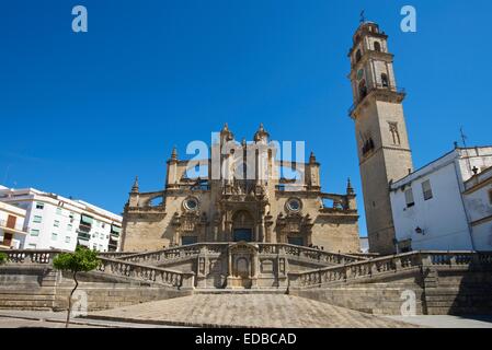 Cattedrale la Colegiata del Salvador, Jerez de la Frontera, Andalusia, Spagna Foto Stock