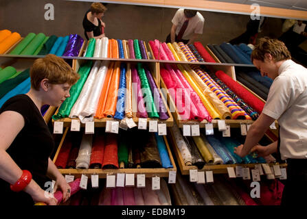 Merceria reparto, John Lewis department store, London REGNO UNITO Foto Stock