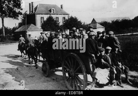 Fronte occidentale '15, Germania - Francia. Foto Stock