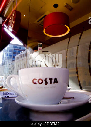 Immagine illustrativa di Costa Coffee. Foto Stock