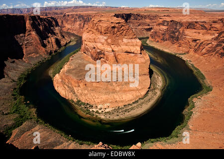 Curva a ferro di cavallo, Glen Canyon National Recreation Area, il Fiume Colorado, Arizona, Stati Uniti