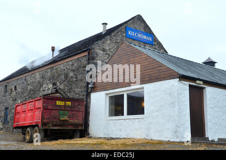 Kilchoman distilleria di whisky, Islay, Scozia Foto Stock