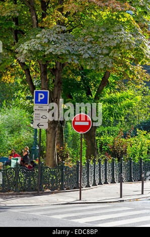 Via parigina Foto Stock