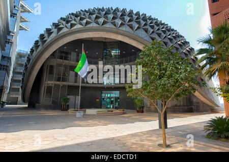 Masdar City ad Abu Dhabi, Emirati arabi uniti Foto Stock