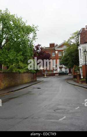 Marlow (storicamente grande Marlow o Chipping Marlow) è una città andcivil parrocchia entro Wycombe distretto a sud Buckinghamshire Foto Stock