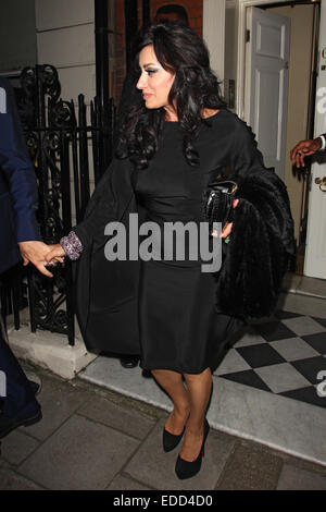 Tracey Emin Festa di Compleanno tenutasi in corrispondenza dei contrassegni Club in Mayfair offre: Nancy Dellolio dove: Londra, Regno Unito quando: 04 Lug 2014 Foto Stock