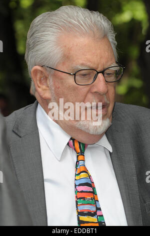 Rolf Harris arriva a Southwark Crown Court offre: Rolf Harris dove: Londra, Regno Unito quando: 04 Lug 2014 Foto Stock