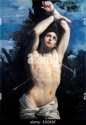 Guido Reni, San Sebastian. Circa 1615. Musei di Strada Nuova, Genova, Italia. Foto Stock