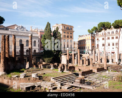 Roma - Largo di Torre Argentina Foto Stock