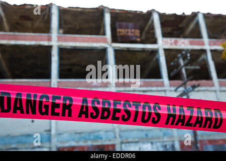 Un po' di lavori di costruzione in corso da parte del nuovo proprietario Fernando Palazuelo al Detroit Packard stabilimento automobilistico. Detroit, MI, Stati Uniti d'America, 25 ottobre 2014. Foto Stock