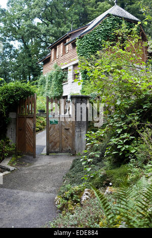 La Jaysinia,il giardino alpino di Samoëns Foto Stock