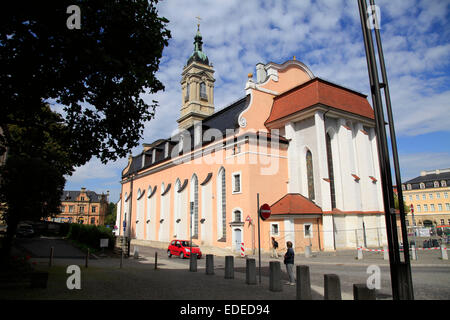 Il George chiesa fu fondata da Ludwig III alla fine del XII secolo. In questa chiesa si sposarono il 14-anno-vecchio figlia Elisabeth Louis IV. Foto: Klaus Nowottnick data: 07.09.2012 Foto Stock