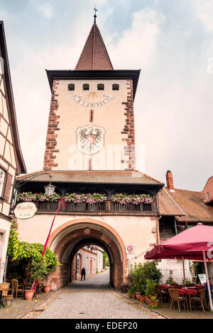 Gengenbach, vecchio centro della città in Germania Sothern;Foresta Nera;Schwarzwald;Kinzig Tal;Germania;l'Europa Foto Stock