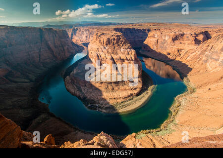 Curva a ferro di cavallo, Pagina, Arizona, Stati Uniti d'America Foto Stock