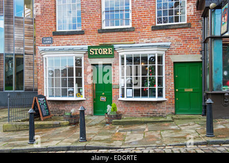 Pionieri di Rochdale Museum, Toad Lane, Rochdale, Lancashire, Inghilterra, Regno Unito Foto Stock