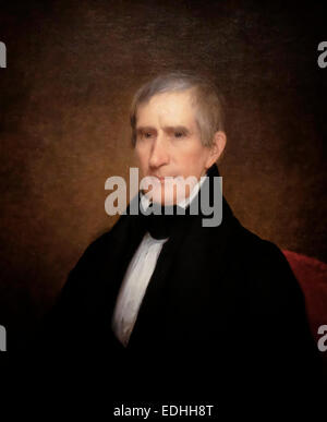 Il presidente William Henry Harrison - Albert Gallatin Holt, 1840 Foto Stock