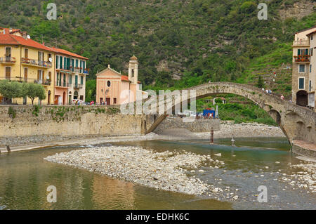 Dolceacqua, Liguria, Riviera Italiana, Provincia di Imperia, Italia, Europa Foto Stock