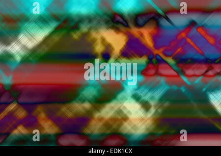 Abstract multicolor colore di sfondo con motion blur Foto Stock