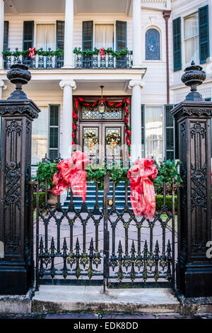 La casa Gilmour-Parker nel Garden District di New Orleans LA Foto Stock