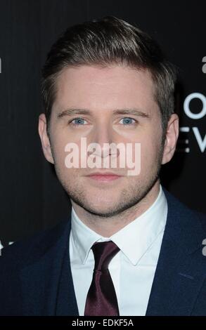 New York, Stati Uniti d'America. 06 gen 2015. Allen Leech presso gli arrivi per il National Board of Review Awards Gala 2015, Cipriani 42nd Street, New York, NY Gennaio 6, 2015. Foto di: Kristin Callahan/Everett raccolta credito: Everett Collection Inc/Alamy Live News Foto Stock