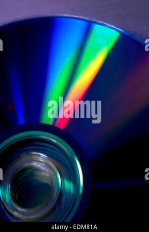 CD / DVD / archiviazione digitale Foto Stock