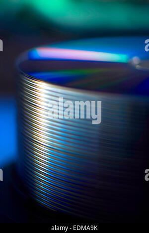 CD / DVD / archiviazione digitale Foto Stock