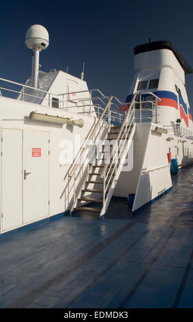 Brittany Ferries, Bretagne, St Malo, Francia Foto Stock