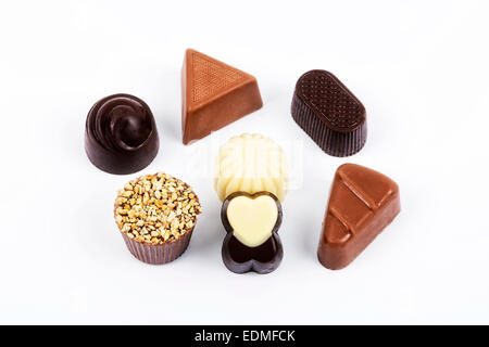 Cioccolatini Foto Stock