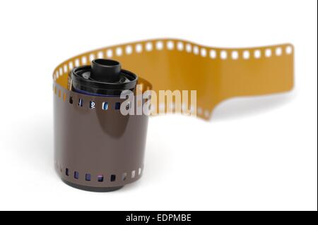 35mm di pellicola fotografica lo stelo Foto Stock
