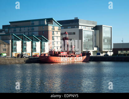 Nord carr lightship dock angus dundee Foto Stock