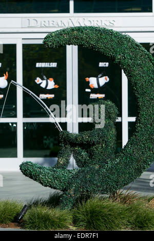 La sede del PDI/Dreamworks, parte della Dreamworks Animation SKG a Redwood City, California. Foto Stock