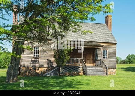 Virginia, Appomattox Court House National Historical Park, Mariah Wright casa costruita mid-1820s Foto Stock