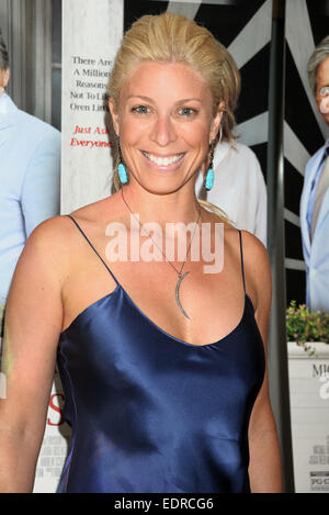 Il Hampton premiere di 'e così si va' a Guild Hall in East Hampton - Arrivi con: Jill Martin dove: East Hampton, New York, Stati Uniti quando: 06 Lug 2014 Foto Stock