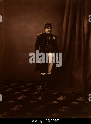Sua Altezza Reale il Principe Napoleone, Guerra di Crimea, 1853-1856, Roger Fenton storica campagna di guerra foto Foto Stock