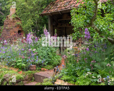 Il DialAFlight Potter's Garden Foto Stock