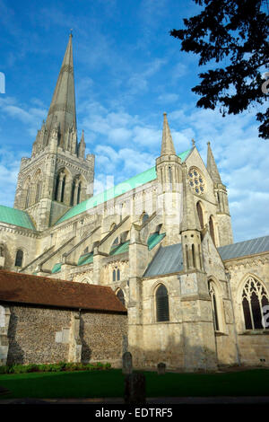 Chichester Cathedral, Chichester, West Sussex, Regno Unito Foto Stock