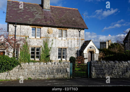 Cottage in Puddletown (ex Piddletown) - Un villaggio in Dorset, Inghilterra, a circa 5 miglia (8 km a est di Dorchester Foto Stock