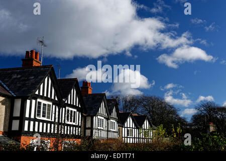 Cottage a Puddletown (ex Piddletown) - Un villaggio in Dorset, Inghilterra, a circa 5 miglia (8 km a est di Dorchester Foto Stock